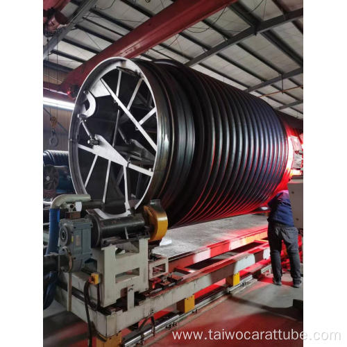 HDPE Corrugated large diameter plastic pipe Krah pipe